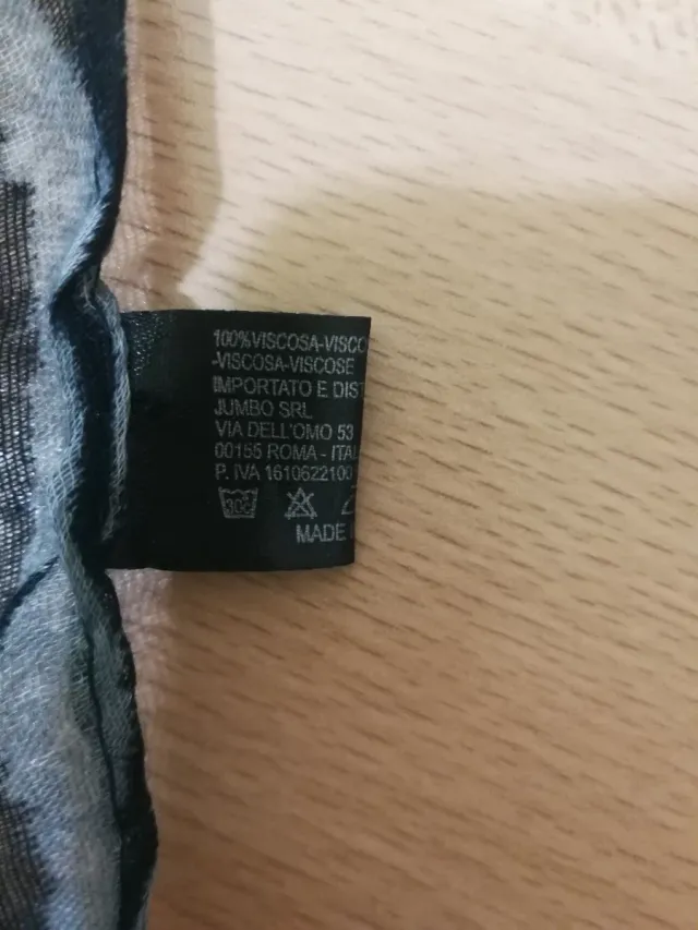 Foulard viscosa animalier