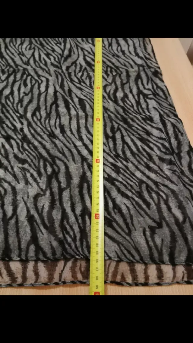 Foulard viscosa animalier