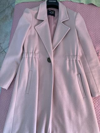 Cappotto donna rosa