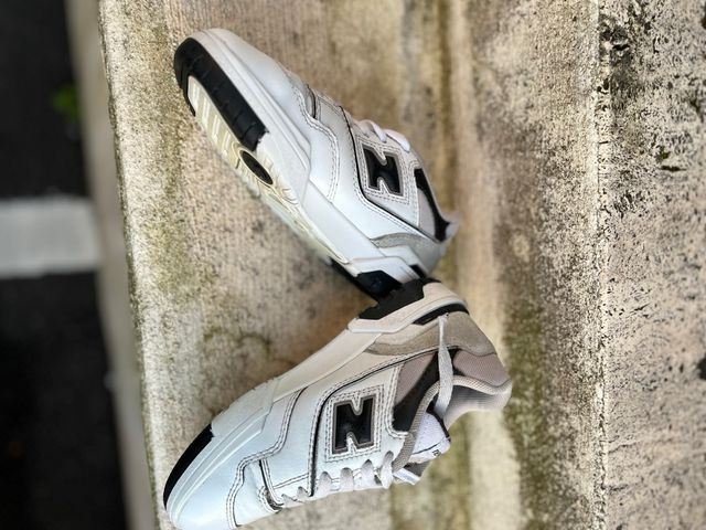 New Balance 550 Grigio Bianco Usate Poco