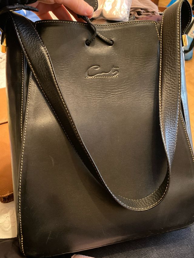 Bolso Negro Marca CATS