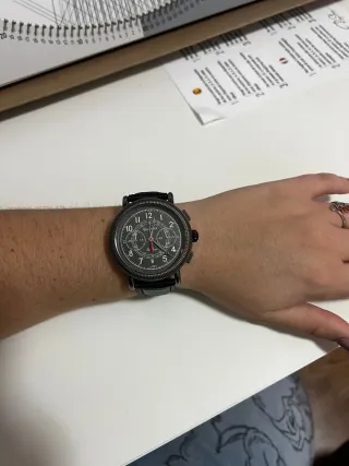 Reloj Gigandet Baron IV Cronógrafo Negro/Plata