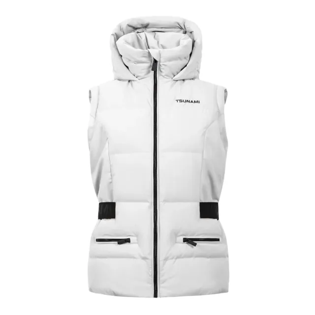 Chaleco Tsunami Mujer Blanco Talla M