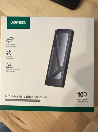 UGREEN Carcasa SSD M.2 NVMe USB C 3.2 Gen 2
