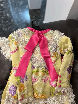 Traje de Fallera Niña Multicolor