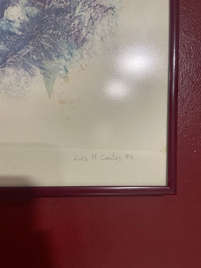 Quadro Originale di Luis M. Cantos 1994