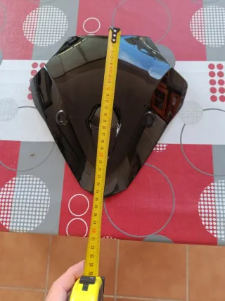 Cúpula BMW F900R Negra Brillante