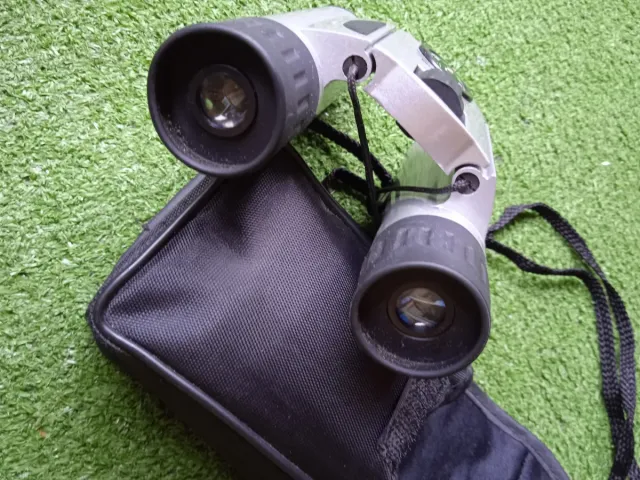 Prismáticos 10x25 con brújula