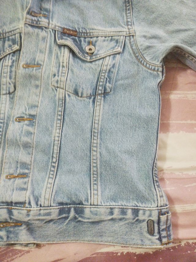 Cazadora vaquera azul