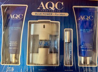 AQC Blue Power Set  estuche Perfume Hombre