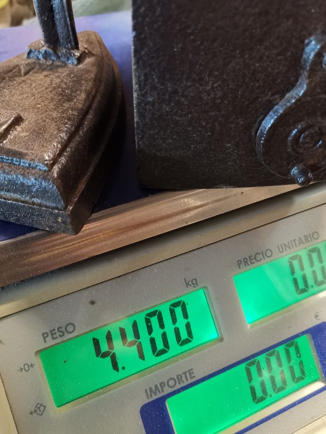 2 Planchas de Hierro Antiguas