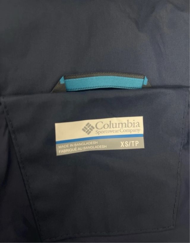 Chaqueta Columbia Omni-Tech Azul