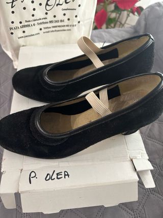 Zapatos Baile Flamenco Paco Olea Negros