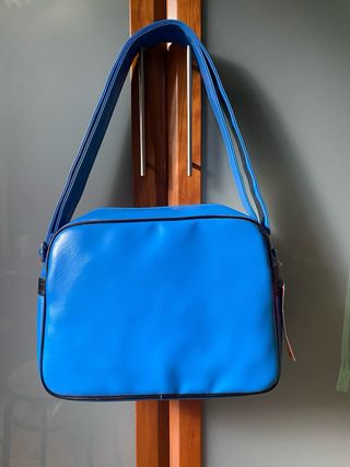 Bolso Cartera Superman Comic Azul