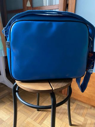 Bolso Cartera Superman Comic Azul