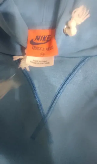 Felpa Nike Track and Field blu uomo