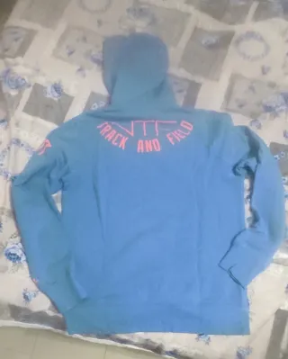 Felpa Nike Track and Field blu uomo