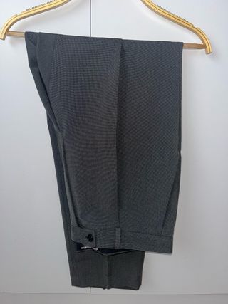 Traje de caballero gris talla L