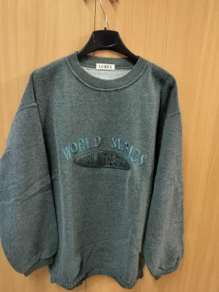 Felpa ragazzo Lurvy verde oliva