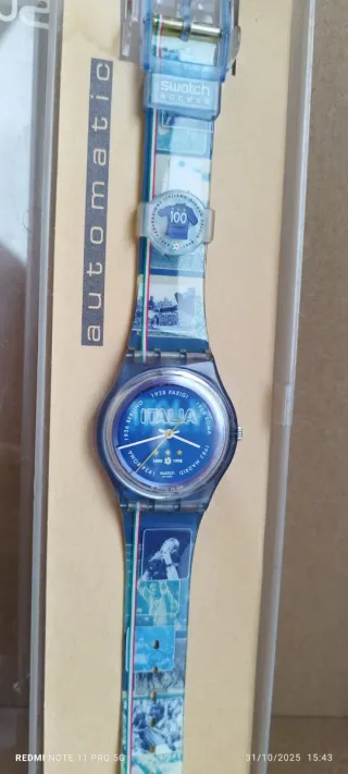 Orologio Swatch 1998 Italia Figc Nazionale calcio