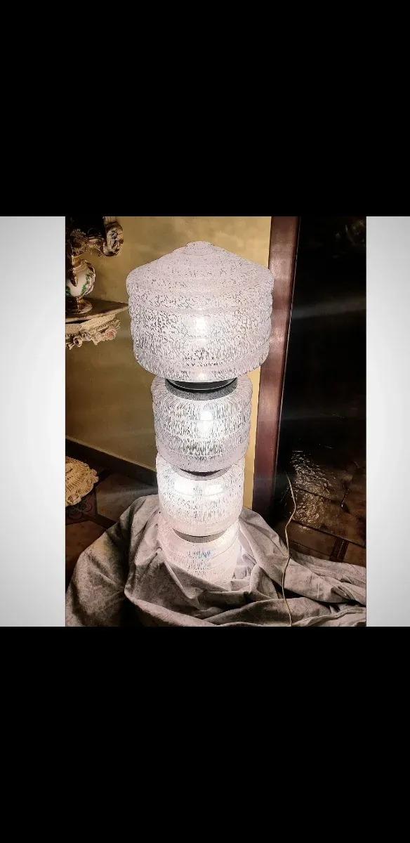 Lampada da terra anni 70 Mazzega.