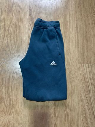 Pantalón deportivo Adidas verde azulado niño .