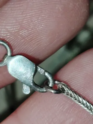 Collana Argento con Corniola Ambra