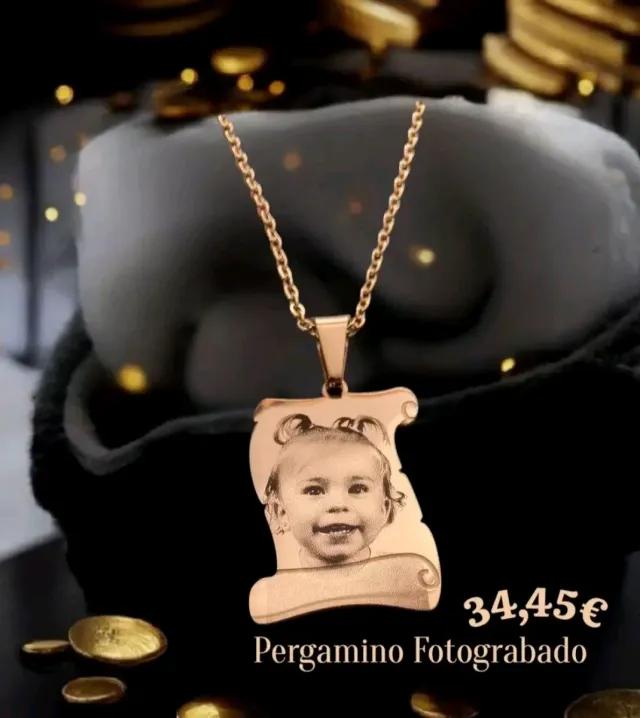 Collar con foto que quiera