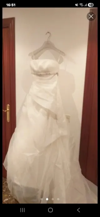 Vestido de novia blanco