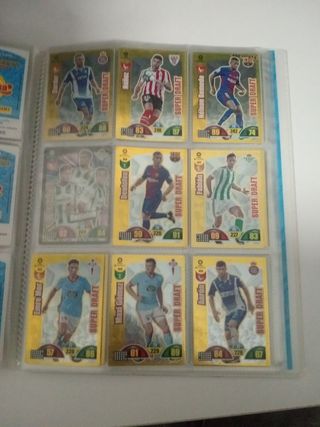 Álbum LaLiga 2017-18(sueltas el precio se regatea)