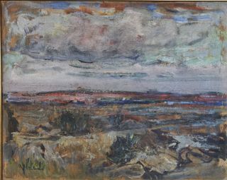 Dipinto olio su legno - Firmato Errico Placido