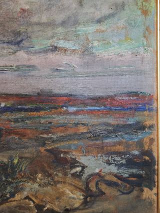 Dipinto olio su legno - Firmato Errico Placido