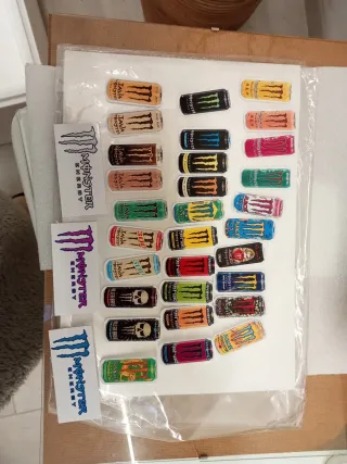 Adesivi Lattine Monster Energy