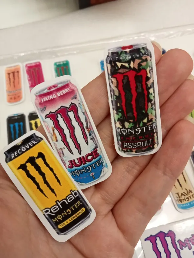 Adesivi Lattine Monster Energy