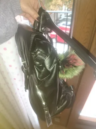 Bolso Mochila Paco Martínez Negro