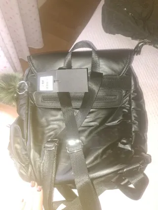 Bolso Mochila Paco Martínez Negro