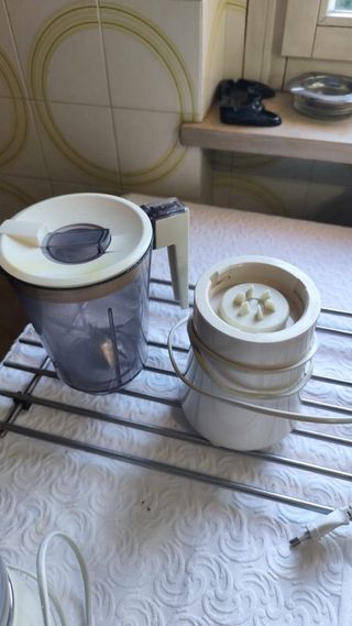 Frullatore Beige e Trasparente