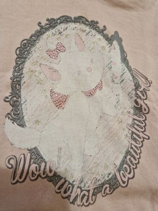 Felpa Deha con Minou Aristogatti Disney tg.18 mesi