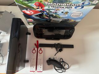 Nintendo Wii U Negra Mario Kart 8 Premium Pack