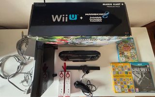 Nintendo Wii U Negra Mario Kart 8 Premium Pack