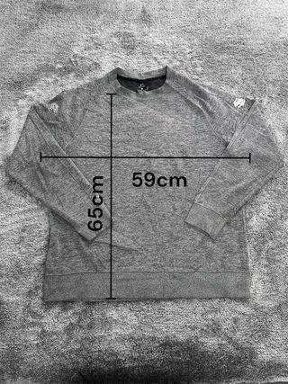 Sudadera Nike Dri-FIT gris talla L