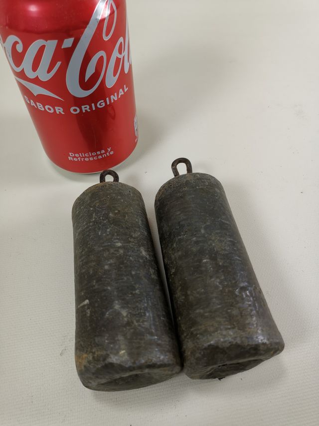 Par de Pesas Reloj Morez-Selva Negra