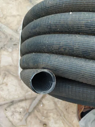 25 MTS de Tubo corrugado negro de 40
