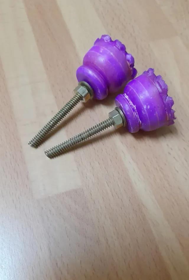 Tiradores Zara Home Morados Flor