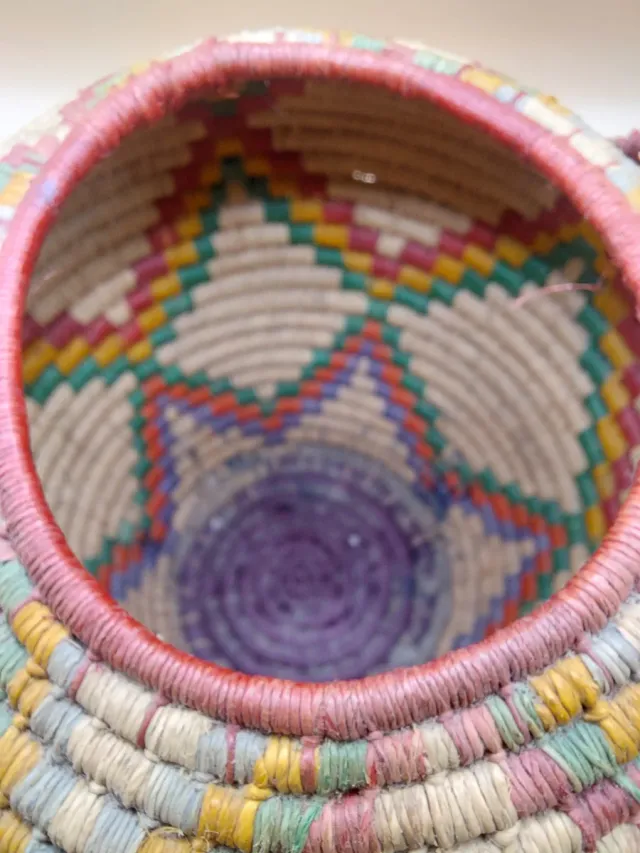 Cesto Papago (Tohono O’odham) Pequeño