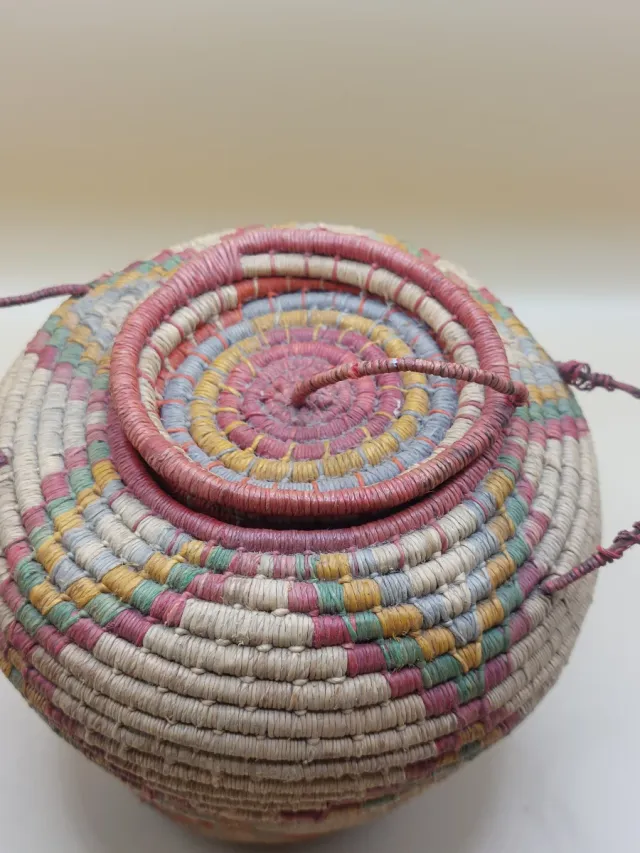 Cesto Papago (Tohono O’odham) Pequeño