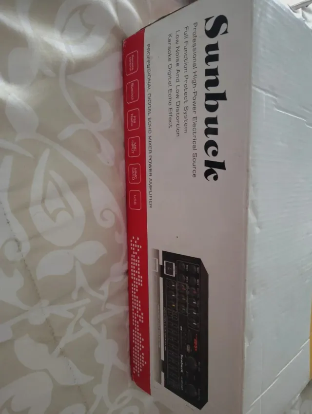 Amplificador Sunbuck Karaoke Bluetooth USB
