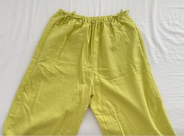 Calça de linho Zara XS nova