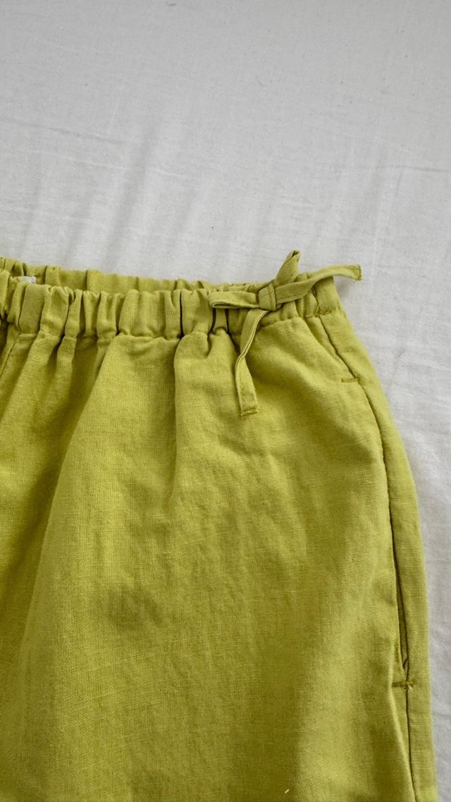 Calça de linho Zara XS nova