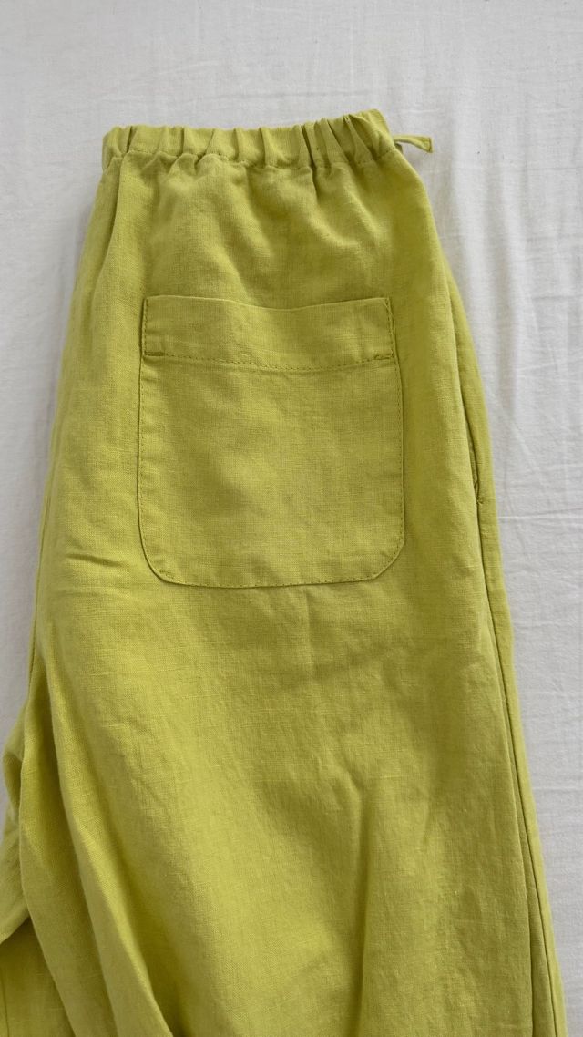 Calça de linho Zara XS nova